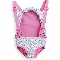 14" Bright Pink Floral Baby Doll Sling