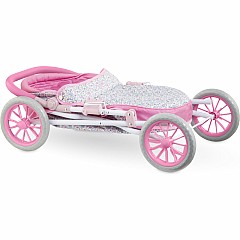 BB 14" & 17" & 20" Carriage - Bright Pink Floral