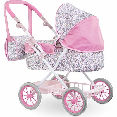BB 14" & 17" & 20" Carriage - Bright Pink Floral