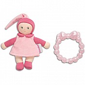 Corolle Babicorolle Pink Mini Miss & Baby Teether