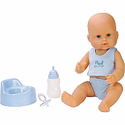 Corolle Mon Classique Paul Drink & Wet Bath Baby Doll