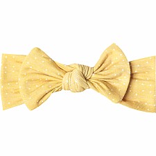 Marigold Knit Headband Bow