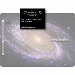 You Are Here. Galaxy View Postcard