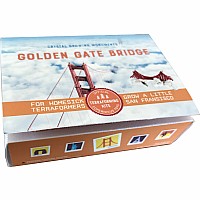 Crystal Growing Golden Gate Bridge