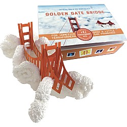 Crystal Growing Golden Gate Bridge