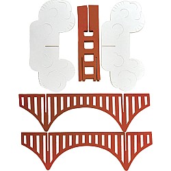 Crystal Growing Golden Gate Bridge