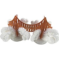 Crystal Growing Golden Gate Bridge