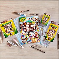 96-page Coloring Book, Colors Of The World