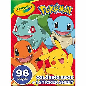 96-Page Coloring Book, Pokemon