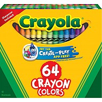 64 Count Crayola Crayons