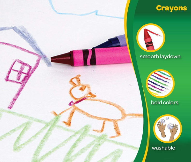 Crayola Ultimate Crayon Bucket, 200 ct.