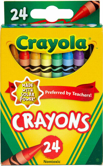 Crayola Classic Color Crayons Tuck Box - 24 pack