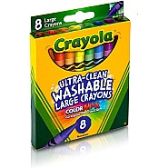 Crayola 8 Large Washable Crayons