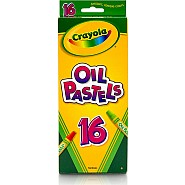 Crayola 16 Coloured Oil Pastel Sticks