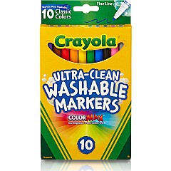 10 Ct. Ultra-Clean Washable Classic, Fine Line, Color Max Markers