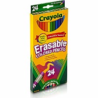 24 Ct. Erasable Colored Pencils