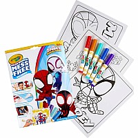 Color Wonder Coloring Pad & Markers, Spidey and his Amazing Friends