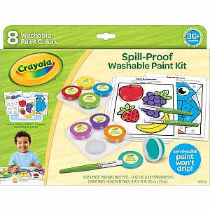Spill-Proof Paint Activity Kit