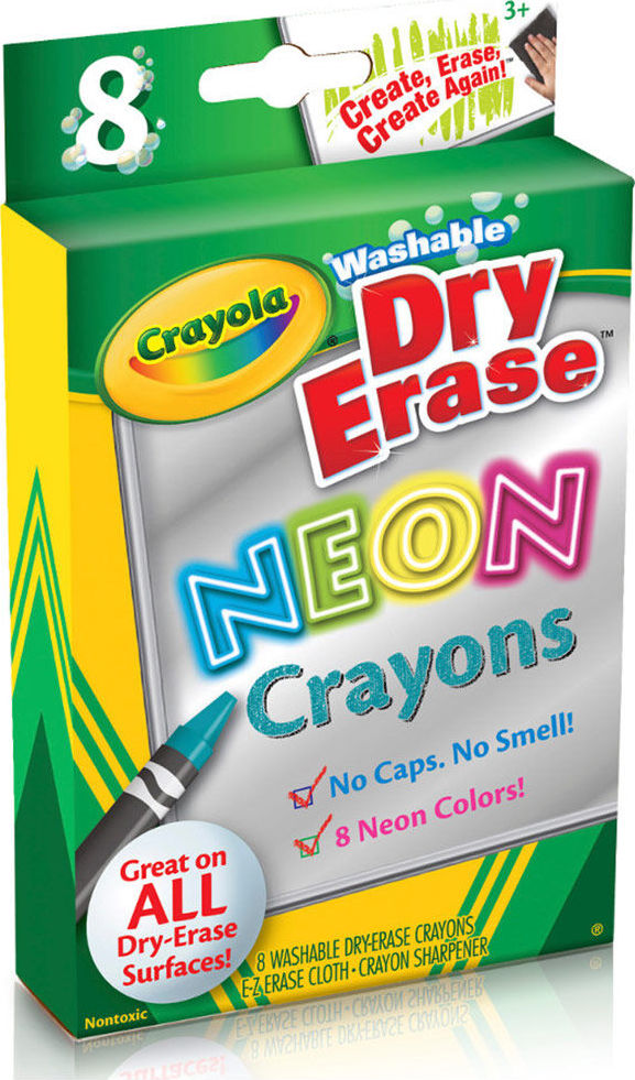 8pk 🖍 CRAYOLA Specialty Crayons 🖍You Choose!: NEON, Glitter