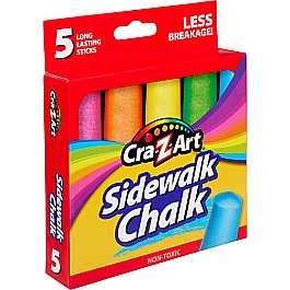 Sidewalk Chalk 5 pcs