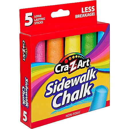 Sidewalk Chalk 5 pcs