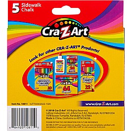 Sidewalk Chalk 5 pcs