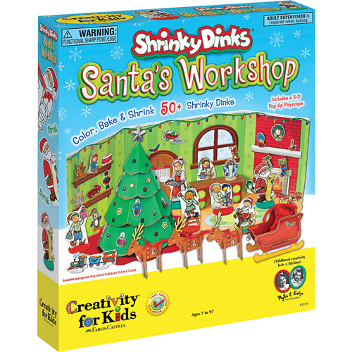 Shrinky Dinks Gingerbread Village Kit - Just Play