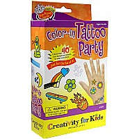Color-In Tattoo Party