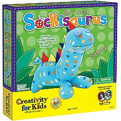 Sew Cute Sockisaurus