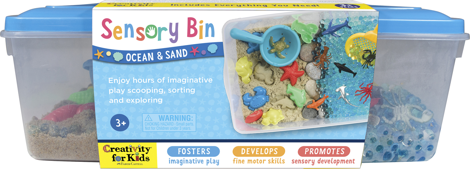 Sensory Tray Toys Sand Tray Toys with Container Storage Toddlers