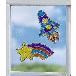 Window Art Outer Space