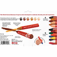 World Colors - 15Ct Beeswax Crayons