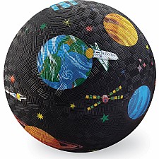5 inch Playground Ball - Space Exploration (Lime Green)