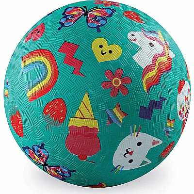 5" Smiley Playground Ball