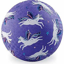 5" Purple Unicorn Playground Ball 