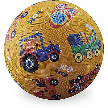 Yellow Vehicle Sounds, Playground Ball 5"