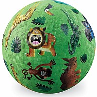5 inch Playground Ball - Very Wild Animals