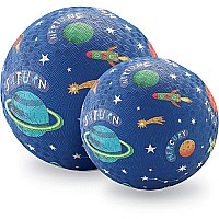 Solar System Blue Playground Ball 7"