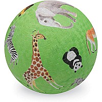 7" Playground Ball Loose  Wild Animals