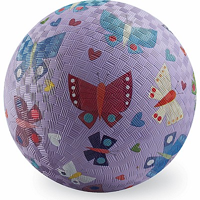 7 inch Playground Ball - Butterfly Garden