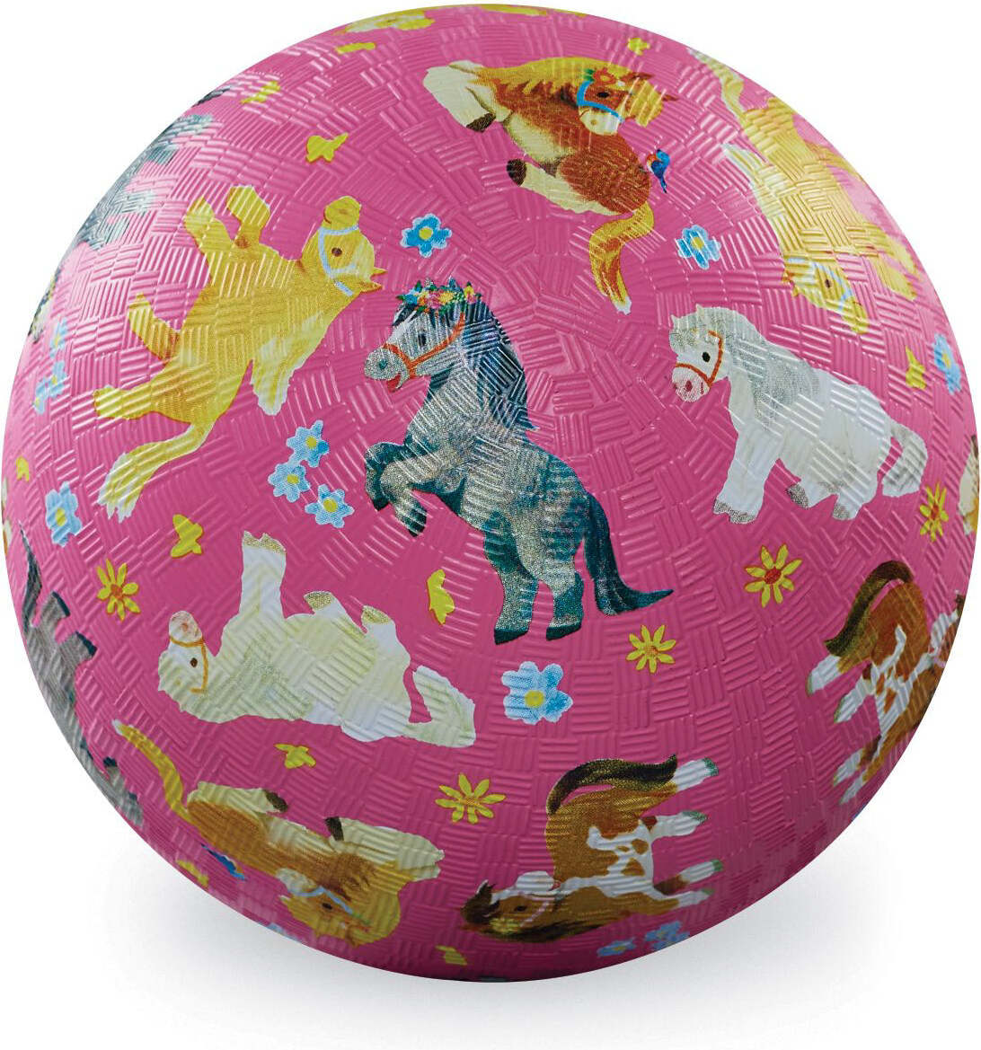 7" Playball - Ponies Pink