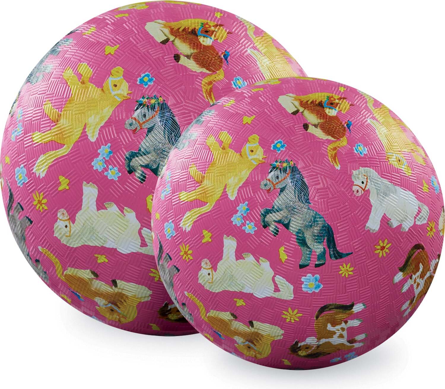 7" Playball - Ponies Pink