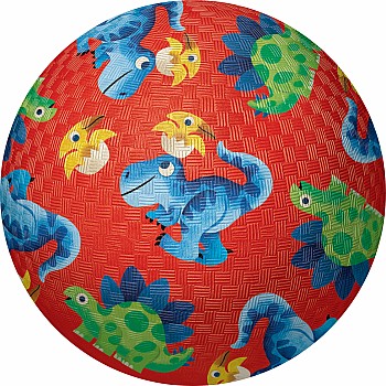 7" Playground Ball, Dino Friends