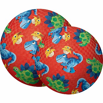 7" Playground Ball, Dino Friends