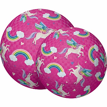 Unicorn Rainbow, Playground Ball 5"