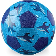 Size 3 Glitter Soccer Ball - Shark City