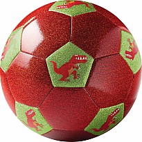 Size 3 Glitter Soccer Ball - Dinosaur