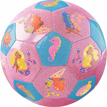Mermaids, Glitter Soccer Ball Size 3