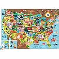 200-pc USA Puzzle