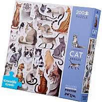 200-Piece Puzzle - Cat Breeds